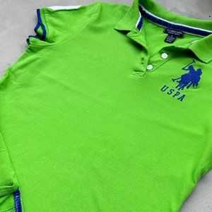 Timeless U.S. Assn. Polo: Multicolor Logo Embroidered Polo